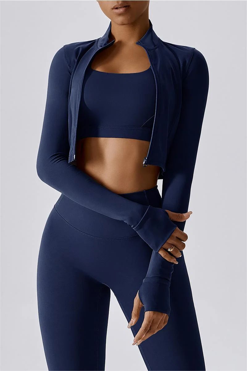 Conjunto Deportivo Mujer 4 Piezas Sin Costuras – Yoga, Running y Gimnasio