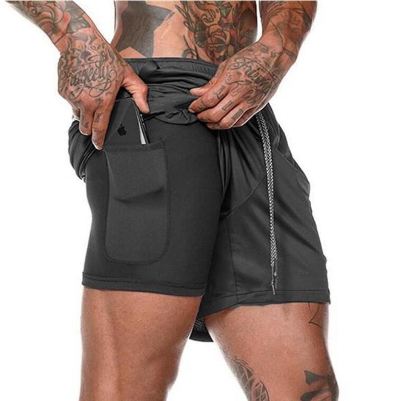Men’s 2-in-1 Running Shorts – GYM, Fitness y Entrenamiento