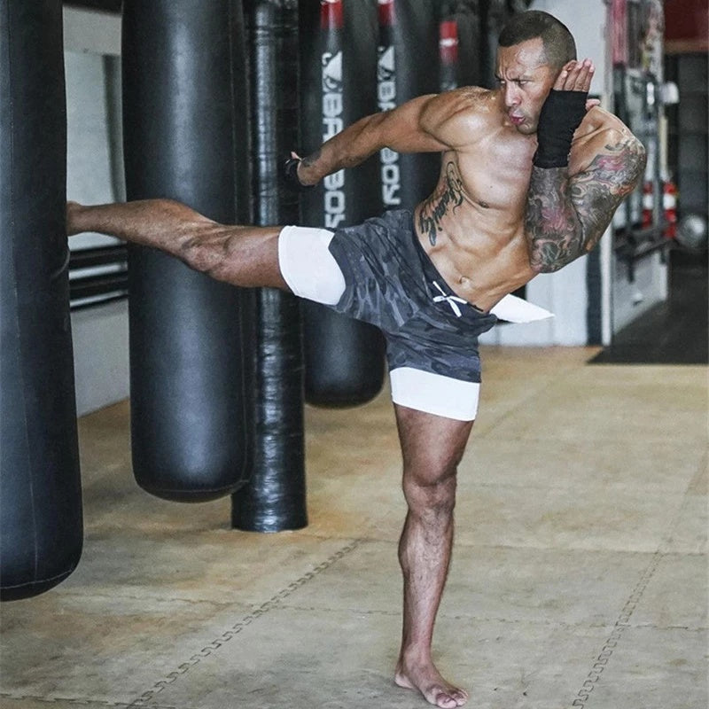 Men’s 2-in-1 Running Shorts – GYM, Fitness y Entrenamiento