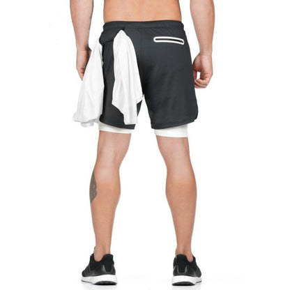 Men’s 2-in-1 Running Shorts – GYM, Fitness y Entrenamiento