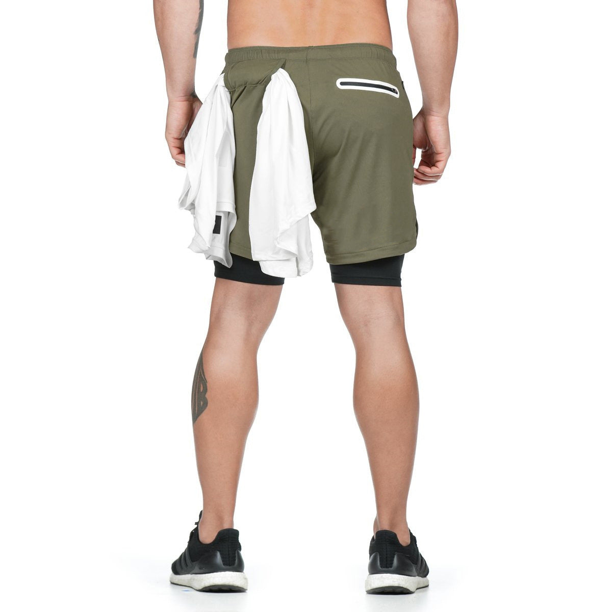 Men’s 2-in-1 Running Shorts – GYM, Fitness y Entrenamiento